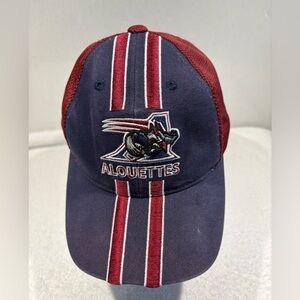 Montreal Alouettes Embroidered Cap in Navy and Red One Size